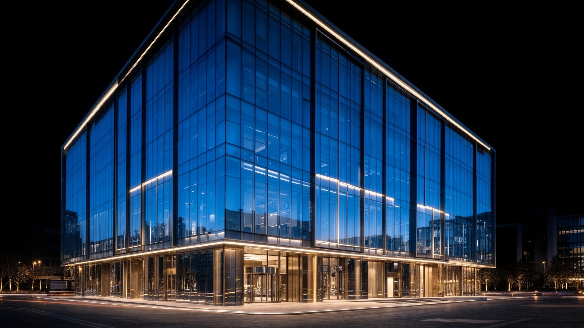 Premium glass facade